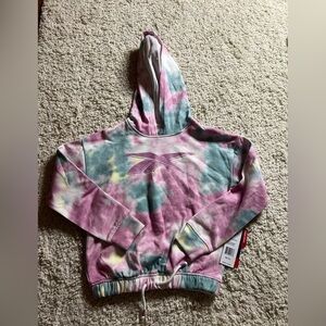Reebok Size Small (7) Kids Tie-Dye Hoodie NWT